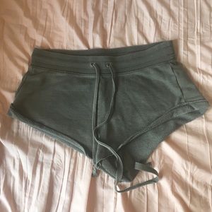 army green comfy shorts